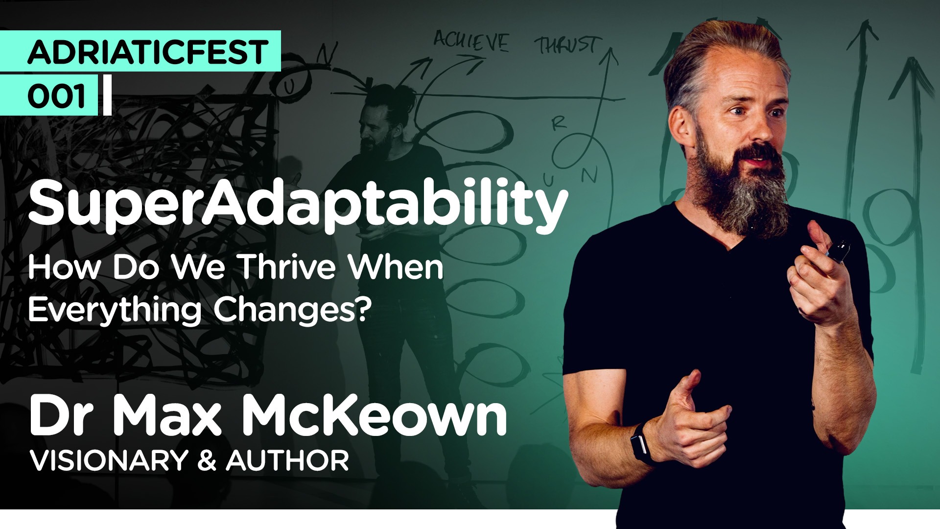 Pojačalo Adriaticfest EP1: Super Adaptibility: How Do We Thrive When Everything Changes? I Dr Max McKeown